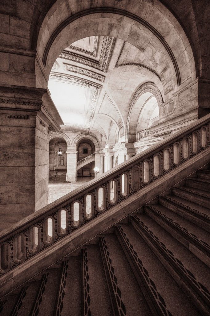 genealogist, professional genealogist, professional genealogist services, ancestry investigator, professional genealogy services, stairs, new york public library, library